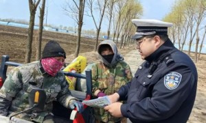 冰城公安：拧紧节前道路交通“安全阀”  绘就五一“平安图”